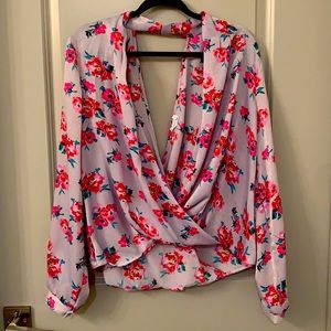 Lush Plunge Blouse